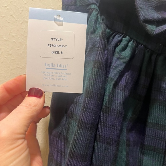 NWT Bella Bliss plaid skirt - Picture 3 of 3